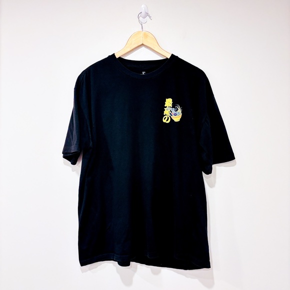 FRANCHISE LA Black print t-shirt - Picture 1 of 7